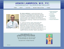 Tablet Screenshot of lambroza.com